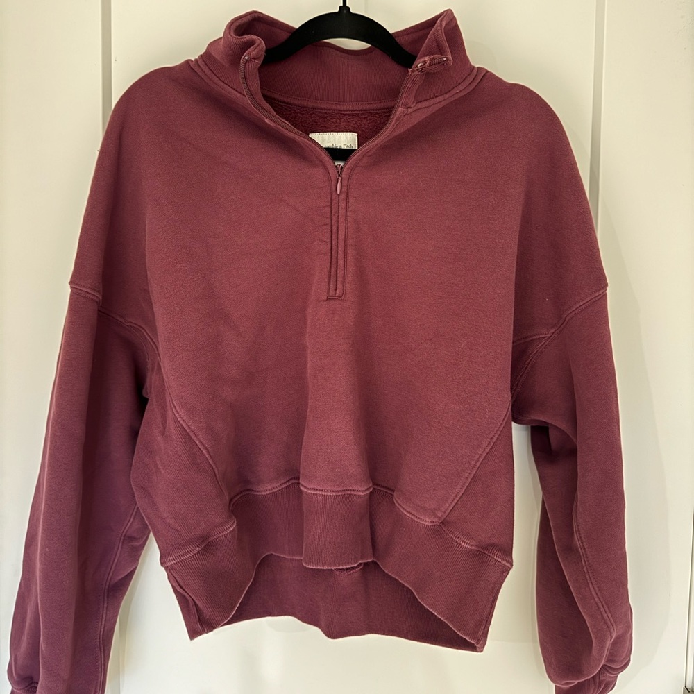 Abercrombie Essential Sunday 1/2 Zip